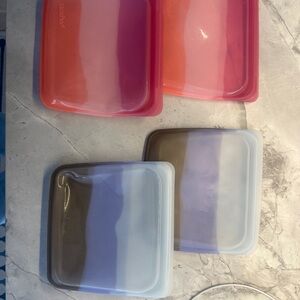 Stasher Reusable Silicone Bags - Multicolor Set